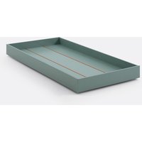 Adil Vintage Retro Style Trundle Bed, Single