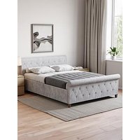 Vida Designs Vittorio Linen Double Bed