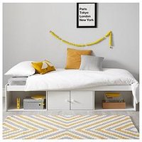 The Very Collection Alpha Cabin Bed With Storage And Mattress Options (Buy And Save!) - White - Cabin Bed Only