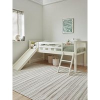The Very Collection Novara Mid Sleeper With Slide With Mattress Options (Buy & Save!) - White - Fsc&Reg; Certified - Bed Frame Only