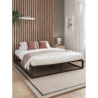 Gfw Platform Bed With Mattress Options (Buy & Save!) - Black - Bedframe + Standard Mattress