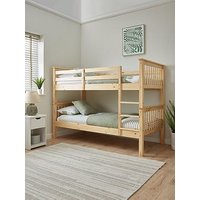 Very Home Novara Bunk Beds With Mattress Options (Buy & Save!) - Fsc&Reg; Certified - Bed Frame With 2 Standard Mattresses