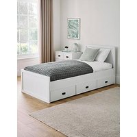 The Very Collection Jackson Single Bed With Mattress Options (Buy & Save!) - White - Bed Frame Only