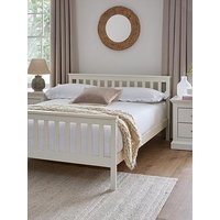 The Very Collection Dawson Wooden Bed With Mattress Options (Buy & Save!) - White - Fsc&Reg; Certified - Bed Frame With Memory Mattress