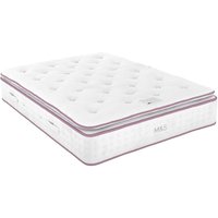 M&S 4500 British Wool Pocket Spring Medium Pillowtop Mattress White