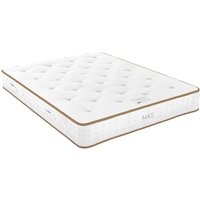 M&S 1500 British Wool Pocket Spring Medium Mattress White