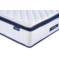 SleepSoul Bliss 1500 Pocket Memory Pillow Top Mattress, Super King