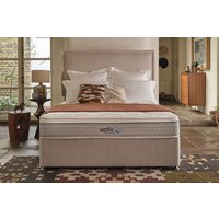 Sleepeezee ActivFlex Response 1600 Memory Mattress + Premium Divan Bed, Mink, 2 Drawer, Super King