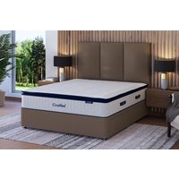Coolflex� Premium Memory Hybrid Mattress + Premium Divan Bed, Mink, 2 Drawer, Super King