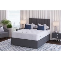 Sleepeezee Wool Supreme Mattress + Premium Divan Bed, Marine, No Drawer, King Size