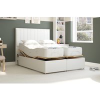 Uplift� Inspire Memory Hybrid Adjustable Bed and Mattress Set, Silver, No Drawer, 90 x200
