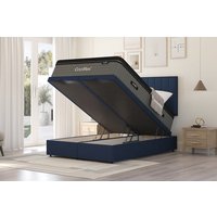 Coolflex� Hybrid CHILL Mattress + Ottoman Divan Bed, Marine, End Ottoman, Super King