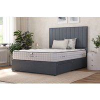 Tuft & Springs� Ortho Tranquility 5000 Mattress + Premium Divan Bed, Marine, No Drawer, Double
