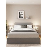 Gfw Odessa Velvet End Lift Up Storage Ottoman Bed With Mattress Options (Buy & Save!)