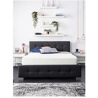 Aspire End Lift Up Linen Ottoman Bed