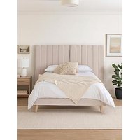 Aspire Solara Linen Bed- Off White