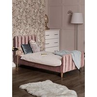 Obaby Gatsby Velvet Toddler Bed (Pink)