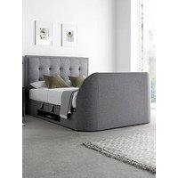 The Very Collection Lilly Tv Side Lift Up Ottoman Storage Bed With Airsprung Mattress Options (Buy & Save!) - Bed Frame With Airsprung Luxury Mattress