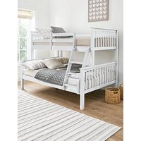The Very Collection Novara Detachable Trio Bunk Bed With Mattress Options (Buy & Save!) - White - Fsc&Reg; Certified - Bed Frame Only