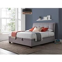 The Very Collection Livingstone End Lift Up Ottoman Storage Bed With Airsprung Mattress Offer (Buy & Save!) - Grey - Bed Frame Only