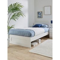 The Very Collection Taryn Kids Single Bed With Mattress Options (Buy & Save!) - White - Bed Frame With Standard Mattress
