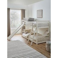 The Very Collection Novara Bunk Bed With Slide With Mattress Options (Buy & Save!) - White - Fsc&Reg; Certified - Bed Frame With Premium Mattress