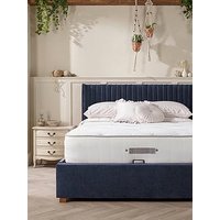 Catherine Lansfield Soho Ottoman Bed - Navy - King