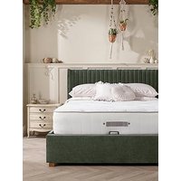 Catherine Lansfield Soho Ottoman Bed - Moss - Small Double