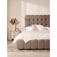Aspire Amberleigh Ottoman Bed - Coffee - Small Double