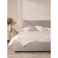 Aspire Willowford Ottoman Bed - Silver - King