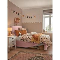 Silentnight Maxi-Store Bed With Memory Mattress (Headboard Included) - Soft Pink