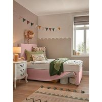 Silentnight Maxi-Store Bed With Mattress (Headboard Included) - Pink