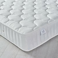 Neptune Spring Quilted Damask Fabric Mattress - 3ft Single (90 x 190 cm)