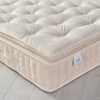 Signature 2000 Pocket Sprung Pillow Top Natural Fillings Mattress - 2ft6 Small Single (75 x 190 cm)