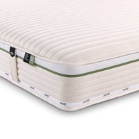 Jay-Be - King Size - Natural All Season Nettle Hybrid 2000 e - Pocket Pocket Spring Mattress - Fabric - Vacuum Packed - 5ft