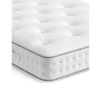M&S 2500 Luxury British Wool Pocket Spring Medium Mattress White