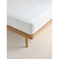 M&S Stay Cool Mattress Protector White