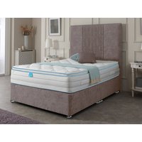 Willow and Eve Bed Co. Thermacool Gel Pocket 2000 Pillowtop Divan Bed - 4ft Small Double