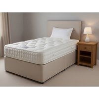 Deluxe Natural Touch Tufted Pocket 1000 Euro IKEA Divan Bed - 140cm x 200cm