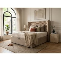 ASC Imperial Fabric Ottoman Bed Frame - 4ft6 Double