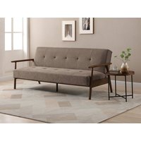Kyoto Berkeley Taupe Textured Weave Sofa Bed - Taupe Weave