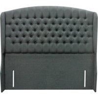ASC Duchess Grand Lux Fabric Floor Standing Headboard - 4ft6 Double