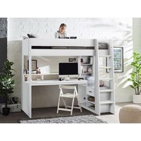 Julian Bowen Blaze 3ft Single White Wooden Gaming Bed - 3ft Single