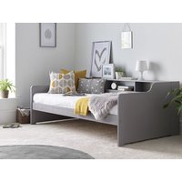 Bedmaster Tyler Grey Wooden Guest Bed Frame - 3ft Single
