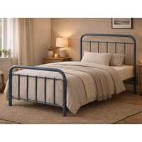 Time Living Miami Grey Metal Bed Frame - 3ft Single