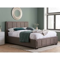 Birlea Hannover Grey Fabric Bed Frame - 5ft King Size
