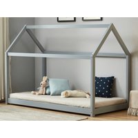 Birlea House Grey Wooden Bed Frame - 3ft Single