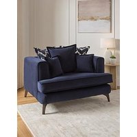 The Very Collection Mayfair Fabric Love & Chair - Made To Order In The Uk - Fsc Certified
