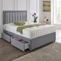Cairo Headboard Divan Set – Choice of Mattress & Optional Storage