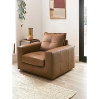 The Very Collection Tribeca Italian Leather Armchair - Fsc Certified